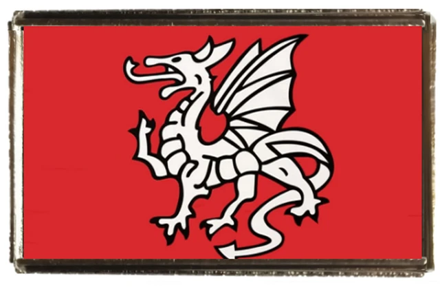 England Old Historical Flags - Anglo Saxon Pendragon / St George Dragon 5 X 3