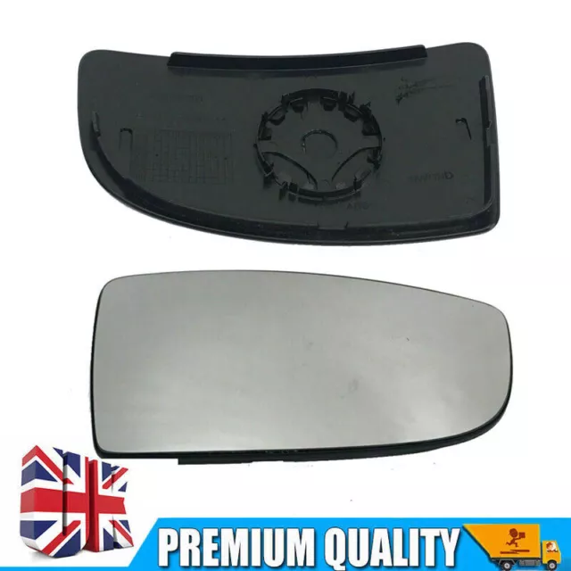 For Ford Transit Mk8 2014- Right Driver Side Door Wing Mirror Glass Lower Plate