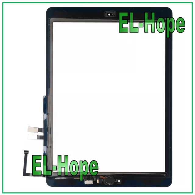 Touch Screen Per Apple Ipad 6 6A Gen. 9.7 2018 A1893 A1954 Vetro Nero Tasto Home 2