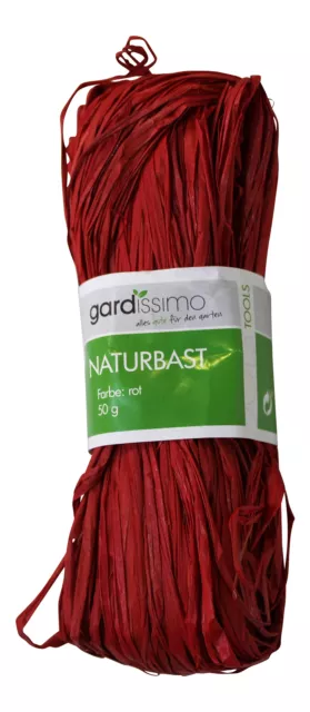 Gardissimo 461540 Naturbast Rot (Anzucht & Gartenzubehör)