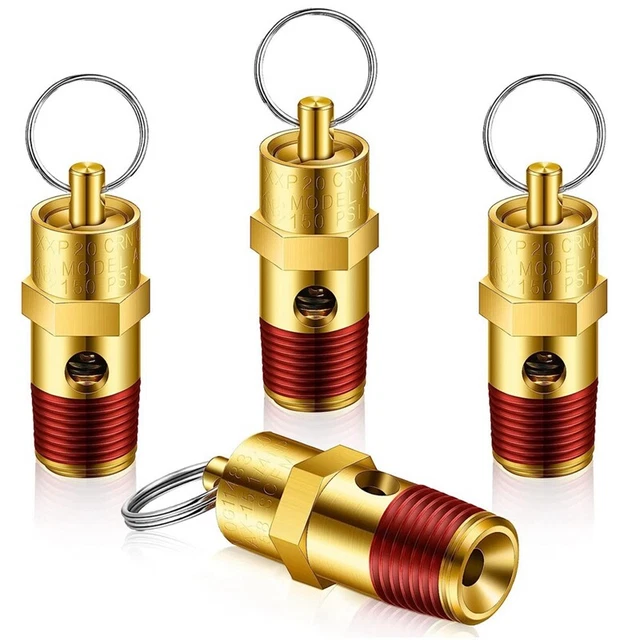 4 Pieces 1/4 Inch Air Compressor Check (150 Psi Set Pressure) H6R3