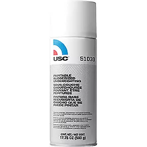 Rubberized Undercoating, 17.75 oz. Aerosol 51333 U. S. Chemical & Plastics 51333