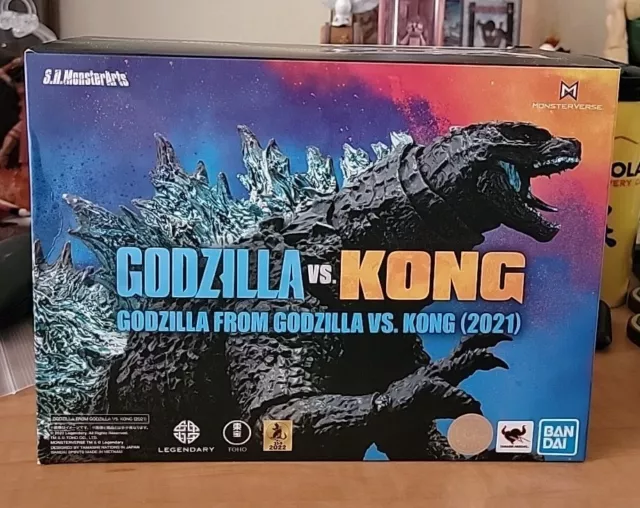 GODZILLA Bandai Godzilla vs Kong Figure SH MonsterArts Monsterverse 2021