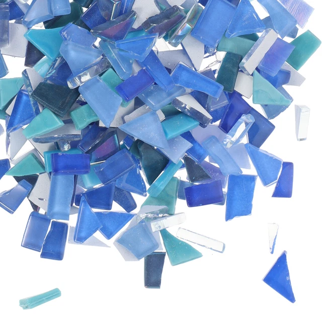 Glass Mosaic Stained Tile Flower Vases Decorative Kits Adults Sheet