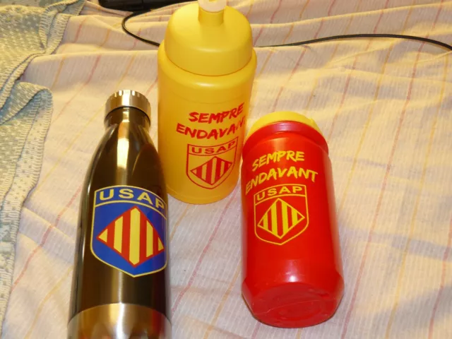 Rugby Xv Perpignan 66 Usap 3 Gourdes Differentes Neuves