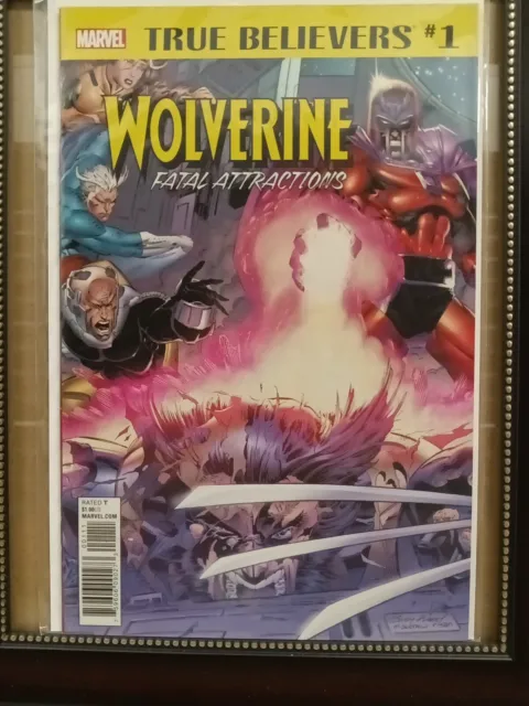 True Believers Wolverine Fatla Attractions #1  MARVEL Comics 2018 NM.  Nw160