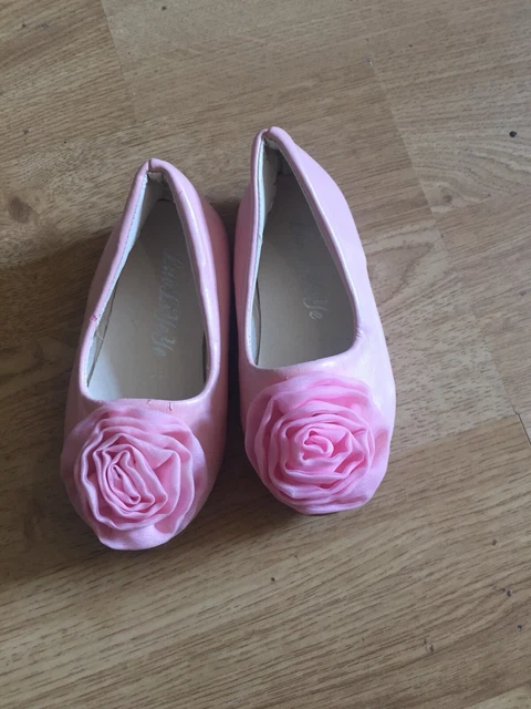 Girls Satin Bow Spanish Kids Baby Infants Wedding Party Patent Toodler Shoes Sz