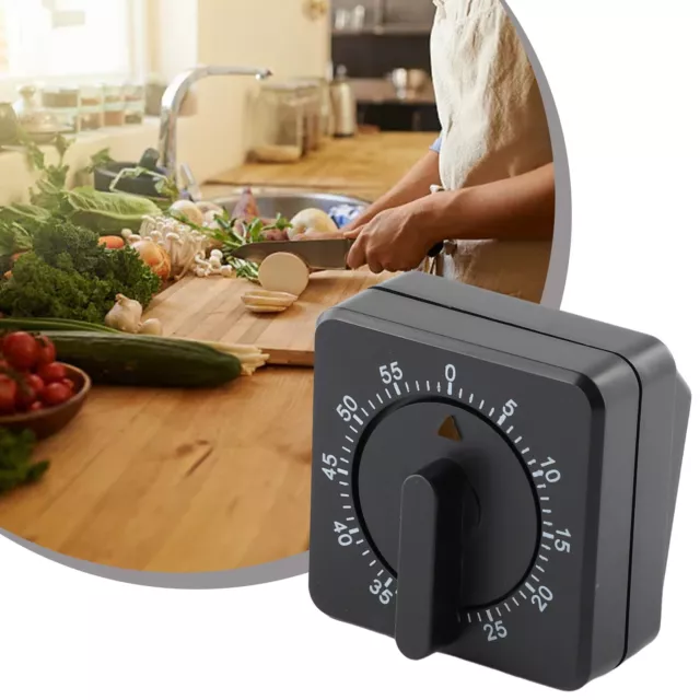 Outil minuterie de cuisine avec compte à rebours 60 minutes et design durable