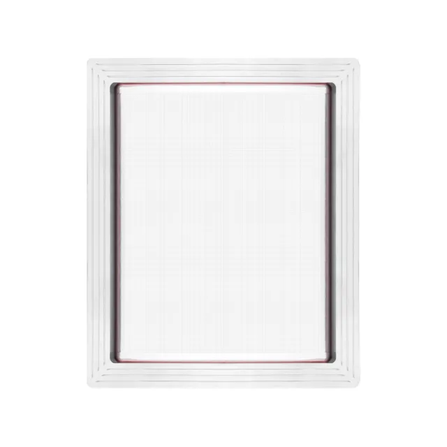 16 x 12 Inch Aluminum Silk Screen Printing Frames with 110 White Mesh,