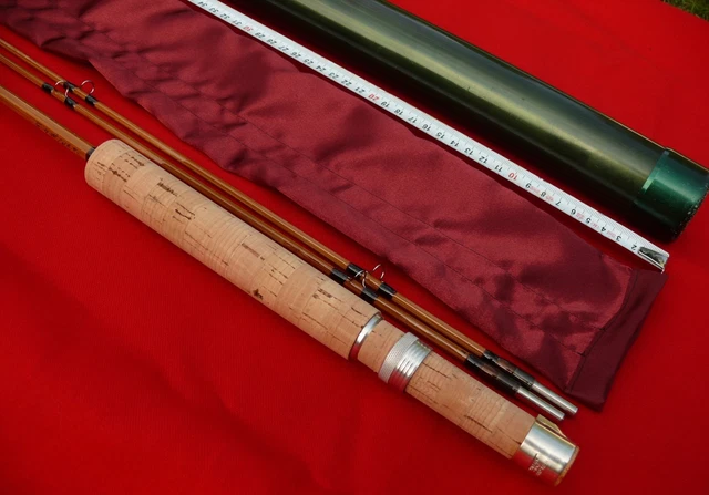 Pezon et Michel Ritz Parabolic T.O.S. Bamboo Fly Rod -- 8'6 2/1 5-6w - Spinoza Rod Company