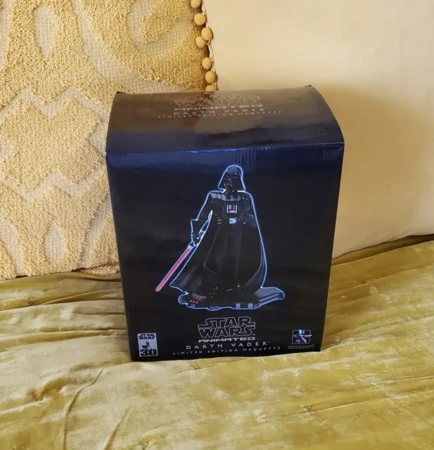 Gentle Giant Star Wars animated Darth Vader 1/6 Limited Edition Maquette NIB