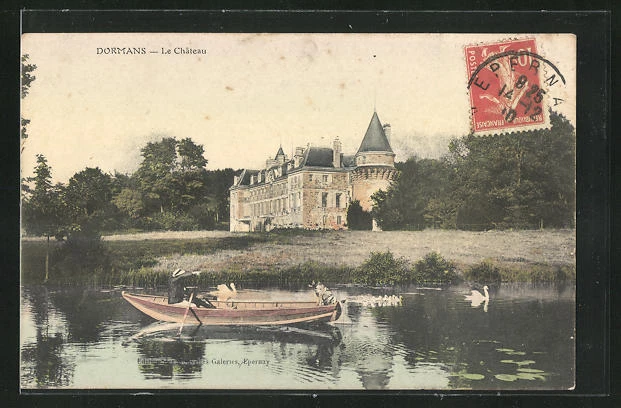 CPA Dormans, le Chateau 1910