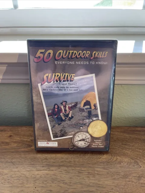 50 Outdoor Skills Survive Survival DVD (DVD, 2003)
