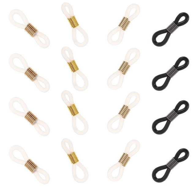 20 pz accessori per occhiali supporto occhiali estremità cuscini auricolari fibbia