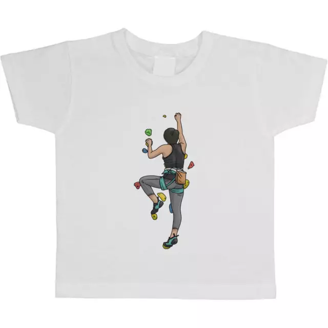 'Person Auf Kletterwand' Baumwoll-T-Shirts für Babys / Kinder T-shirt (TS036230)