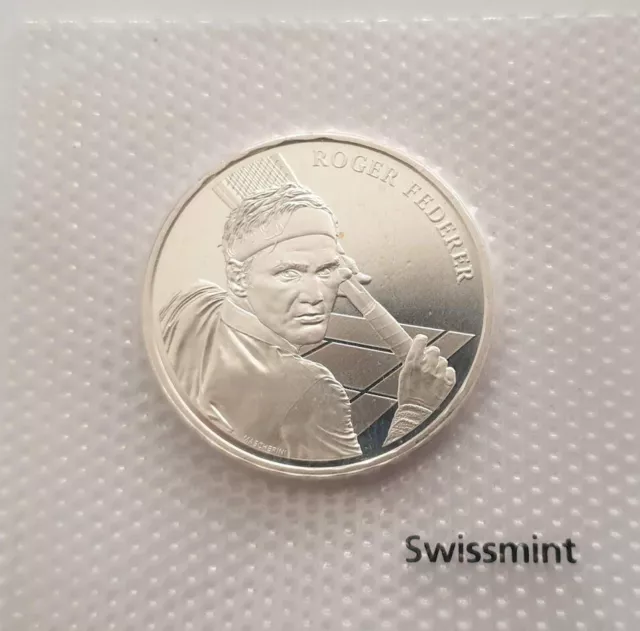 2020 Roger Federer Silver Coin Limited Edition (uncirculated)