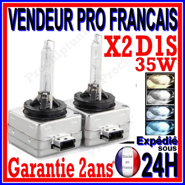 2 Ampoule Xenon D1S Hid 35W En 12V Lampe De Rechange Pour Feu Philips Xenstart