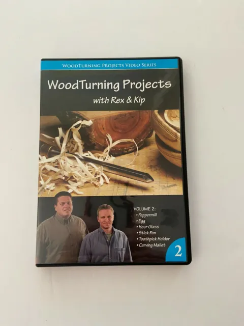 DVD WoodTurning Projects with Rex & Kip Volume 2