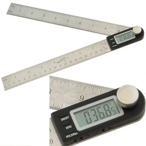 iGaging 11" Electronic Protractor Digital Goniometer Angle Finder Miter Gauge