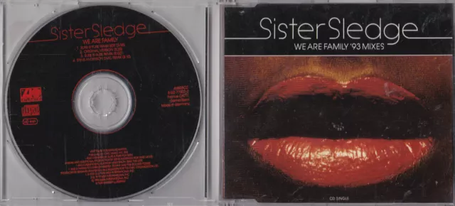 Maxi Cd 4T Sister Sledge We Are Family '93 Mixes De 1993 Germany