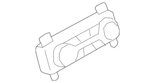 Genuine Ford Heater & AC Control BB5Z-19980-F