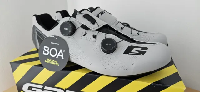 Gaerne Carbon G.STL Road Cycling Shoes EU45 Matte Grey Matt Boa Li2 NEW WITH BOX
