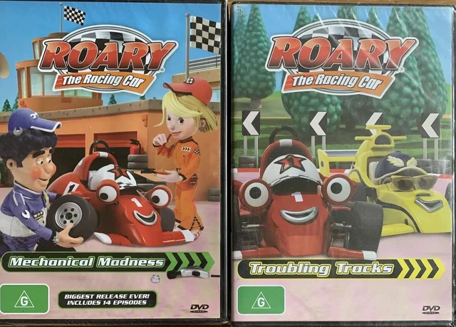 KIDS DVD: ROARY The Racing Car Mechanical Madness Troubling