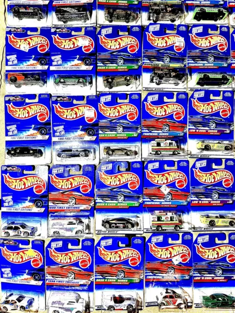 Hot Wheels Lot 137 Pieces 1990's Collections, Editions & Series -See Description 3