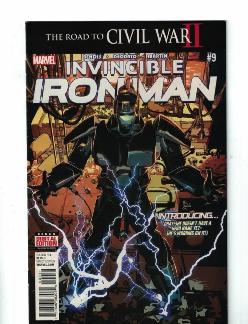 Invincible Iron Man #9 1st Full Riri Williams 1st Print A