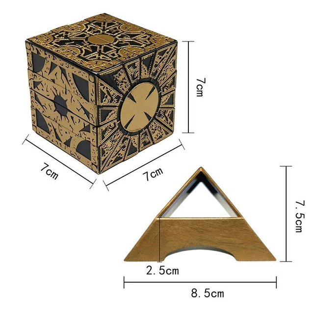 Hellraiser Puzzle Box Moveable Lament Horror Terror Hellraiser Pinhead Prop T Qc