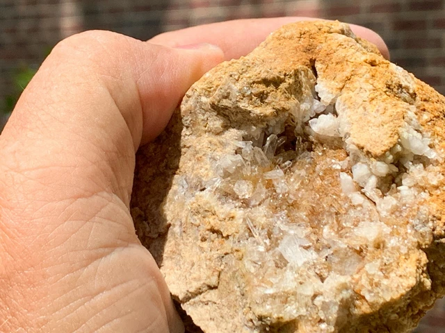 ☆White & Clear QUARTZ CRYSTAL CLUSTER / VEIN-TIGNALL, Wilkes County Georgia☆452