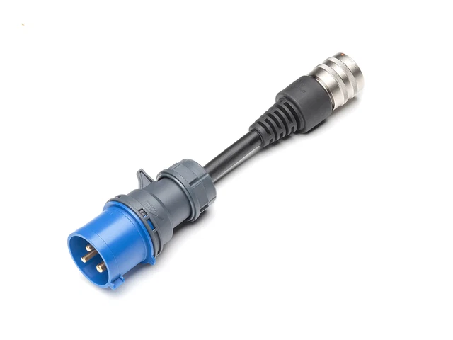 Adattatore connettore juice CEE32, 1 fase (blu)