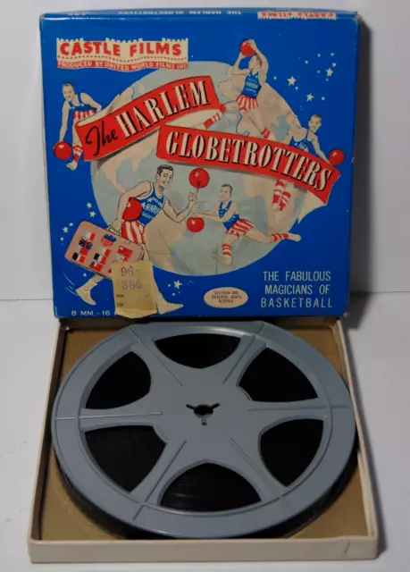 Carrete De Película Casera Harlem Globetrotters De Colección Super 8Mm 16Mm Castle Películas