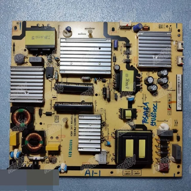 1pc  used  Toshiba 55 u6500c board 40 - SM9211 - PWA1XG 81 - SM922J1 - PL200AA