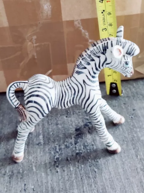Ceramic Zebra Figurine Basil Mathews