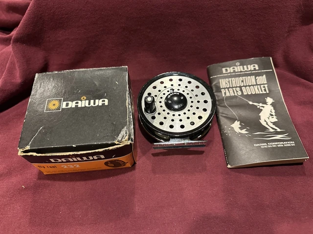daiwa 232 fly reel 23 TD Sol HD Spin  Tackle World spool mode and flip it back instantly to reengage when a fish grabs your bait Vintage DIAWA #231 Fly Reel-"A
