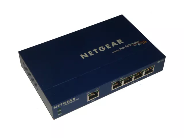 Netgear RP114 Web Safe Router Cable/DSL Modem                               **10