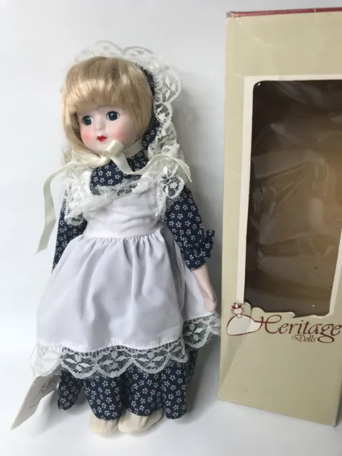 VTG Heritage Collection Porcelain Doll -  With Wrist Tag Blonde