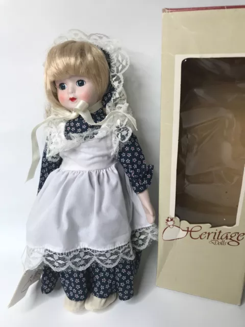 VTG Heritage Collection Porcelain Doll -  With Wrist Tag Blonde