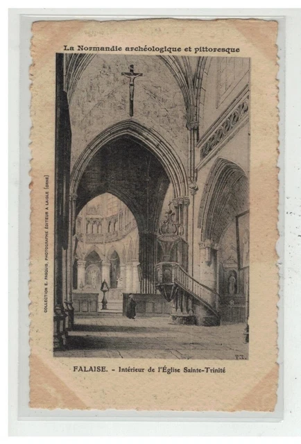 14 Falaise Interieur De L Eglise Sainte Trinite La Normandie Pittoresque