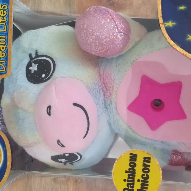 JML STAR BELLY Rainbow Unicorn Dream Lites Huggable Plush Children's
