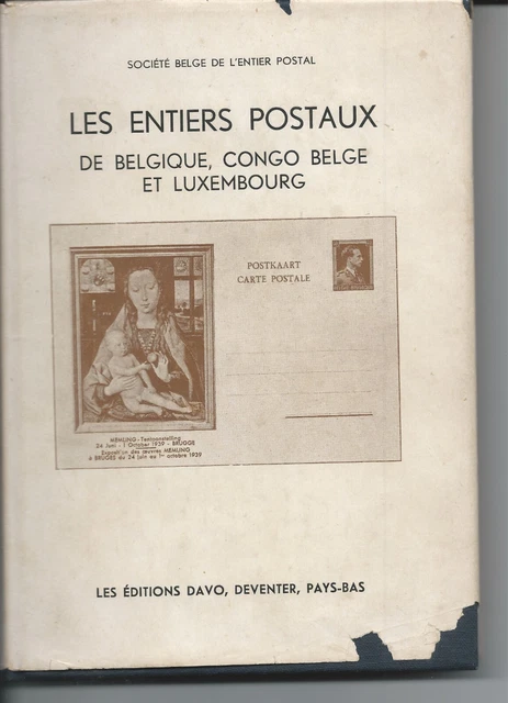 LES ENTIERS POSTAUX de Belgique, Congo Belge et Luxembourg EUR 5,00 ...
