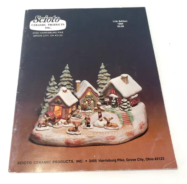 Catálogo de moldes de cerámica Scioto 11a edición 1984