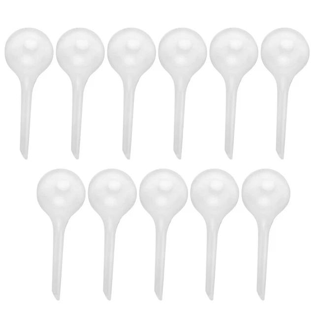 11Pcs Clear Automatic Watering Bulbs Watering Globes Device Plastic Balls fooi