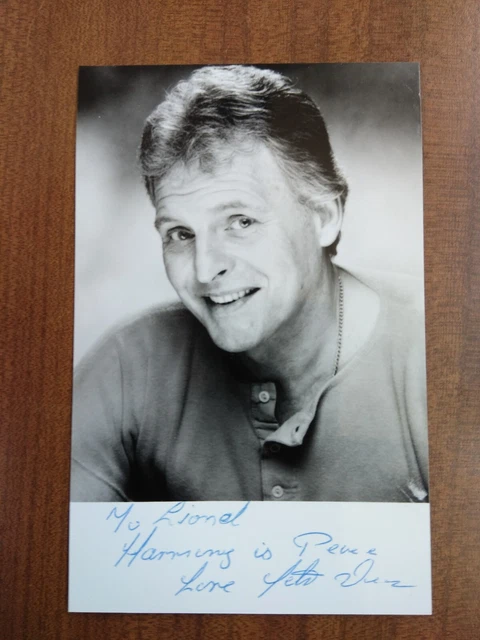 PETER DEAN *Pete Beale* EASTENDERS HAND SIGNED AUTOGRAPH FAN PHOTO FREE POST
