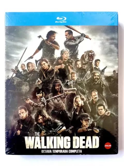 The Walking Dead Octava Temporada Blu-Ray Precintado