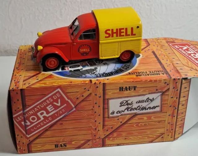 Citroën 2CV AZU 1963 Shell  Norev Hachette  1/43