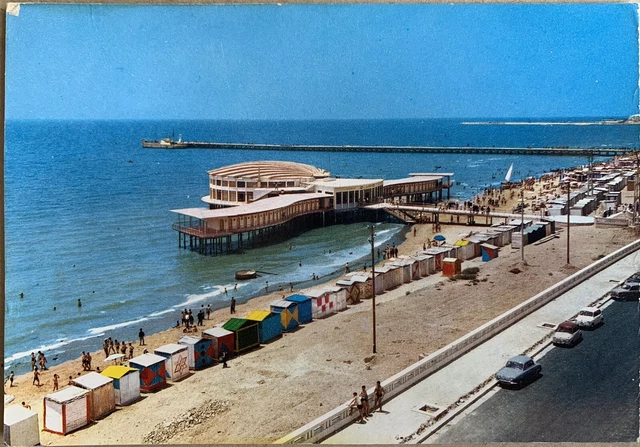 Cartolina Gela Caltanissetta lido la Conchiglia viaggiata