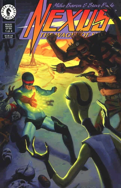 Nexus: The Wages of Sin #1 VF/NM; Dark Horse | Mike Baron/Steve Rude - we combin