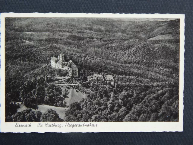 Ansichtskarte Eisenach, Wartburg, gelaufen, 1950